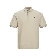 Jack & Jones Jprbluwin Ss Noos Koyu Bej Polo Erkek T-shirt