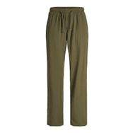 Jack & Jones Jpstbill Jjwide Crinkle Jogger Pant Koyu Yağ Yeşili Erkek Pantolon