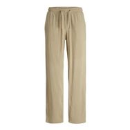 Jack & Jones Jpstbill Jjwide Crinkle Koyu Bej Pant Jogger Erkek Pantolon