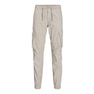 Jack & Jones Jpstkane Jjnoah Cuffed Cargo Noos Açık Gri Erkek Kargo Pantolon