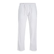 Jack & Jones Jpstkane Jjsummer Linen Blend Jogger SN Parlak Beyaz Erkek Pantolon