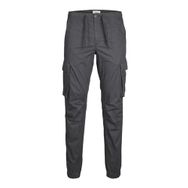 Jack & Jones Jpstkane Noah Cuffed Asphalt Cargo Noos Erkek Pantolon