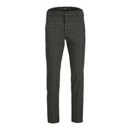 Jack & Jones Jpstollie Jjbenji Dek Noos Asphalt Detail Check Erkek Pantolon