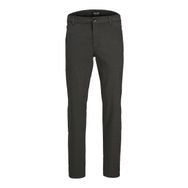 Jack & Jones Jpstollie Jjbenji Dek Noos Dark Grey Detail Herringbone Erkek Pantolon