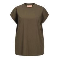 Jack & Jones Jxastrid Boxy Sl Every Tee JRS Noos Üzüm Yaprağı Kadın T-shirt