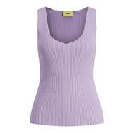 Jack & Jones Jxdevi Tight Top Knit Lila Kadın T-shirt