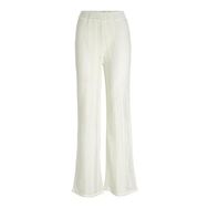 Jack & Jones Jxellie Hw Loose Pant JRS LN Vanilya Rengi Kadın Pantolon
