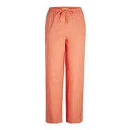 Jack & Jones Jxflora Linen Blend Mw Pant WVN SN Şeftali Pembesi Kadın Pantolon