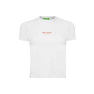 Jack & Jones Jxgigi STR SS Print TEE JRS Parlak Beyaz Kadın T-shirt