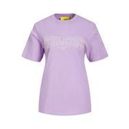 Jack & Jones Jxinez RLX SS TEE JRS Lila Kadın T-shirt