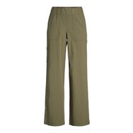 Jack & Jones Jxkaia Seersucker Mw Pant Wvn Koyu Yeşil Kadın Pantolon