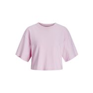 Jack & Jones Jxlinie SS Loose Crop Tee SWT Pembe Kadın T-shirt