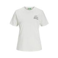 Jack & Jones Jxnaomi Ss Reg Tee JRS Vanilla Ice Kadın T-shirt