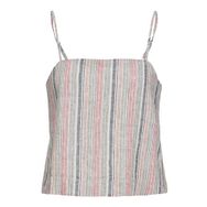 Jack & Jones Jxraya Linen Singlet Top PNT Şeftali Pembesi Kadın T-shirt