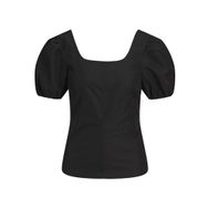 Jack & Jones Jxstella SS Siyah Top WVN Kadın T-shirt