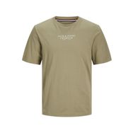 Jack & Jones Logolu Aloe Yuvarlak Yaka Erkek T-shirt