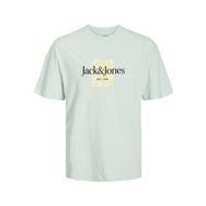 Jack & Jones Logolu Skylight Yuvarlak Yaka Erkek T-shirt
