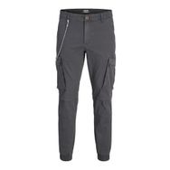 Jack & Jones Pants Studio Jpstmarco Jjlorenzo Ama Koyu Gri Erkek Pantolon