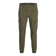 Jack & Jones Pants Studio Jpstmarco Jjlorenzo Ama Koyu Yeşil Erkek Pantolon