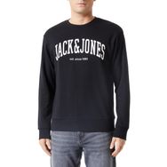 Jack & Jones Siyah Bisiklet Yaka Erkek Sweatshirt
