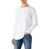 Jack & Jones Tek Renkli Beyaz Yuvarlak Yaka Erkek T-shirt