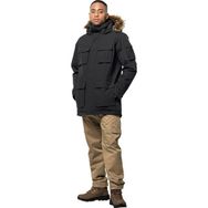 Jack Wolfskin 1107674-6000 Glacier Canyon Siyah Outdoor Erkek Ceket