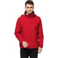 Jack Wolfskin 1111142 Stormy Point 2L Jkt M Kırmızı Erkek Ceket