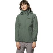 Jack Wolfskin 1111202-4151 Stormy Point 2L JKT Picnic Green Renkli Kadın Ceket