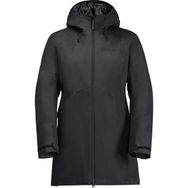 Jack Wolfskin 1115681-6000 Heidelstein Ins Jkt W Siyah Kadın Parka