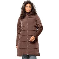 Jack Wolfskin 1206981 Eisbach Coat W Outdoor Mont Kahverengi Kadın Mont