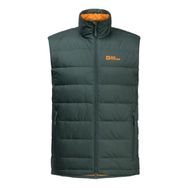 Jack Wolfskin 1207691-4161 Ather Down Vest Yeşil Erkek Yelek