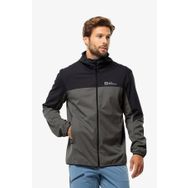 Jack Wolfskin 1306923-6945 Feldberg Hood Gri Erkek Ceket