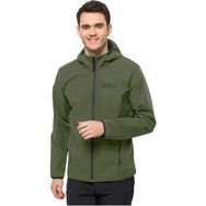 Jack Wolfskin 1307471-4161 Bornberg Hoody M Siyah Softshell Erkek Ceket