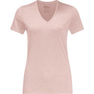 Jack Wolfskin 1801693_2203 Renkli Crosstrail Kadın T-shirt