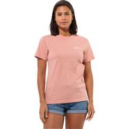 Jack Wolfskin 1808352_2919 Pembe Essential Kadın Outdoor T-Shirt
