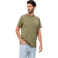 Jack Wolfskin 1808382TR-4511 Essentıal T M Yeşil Erkek T-shirt
