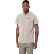 Jack Wolfskin 1809301TR Kırık Beyaz Essential Erkek Polo T-shirt
