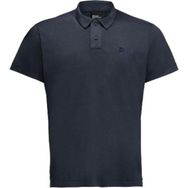 Jack Wolfskin 1809731-1010 Pikeh Polo M Mavi Erkek T-shirt