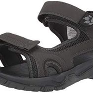 Jack Wolfskin 4019011 6350 Lakewood Cruise Gri Erkek Sandalet