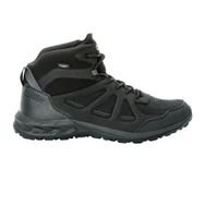 Jack Wolfskin 4051301 Woodland 2 Hybridlowm Siyah Erkek Günlük Ayakkabı