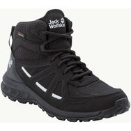 Jack Wolfskin 4051331 Woodland 2 Texapore Mid W Black Grey Kadın Outdoor Bot