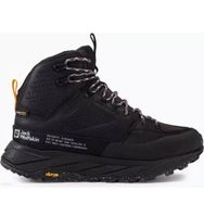 Jack Wolfskin 4056381_6000 Terraquest Texapore Su Geçirmez Mid M Siyah Erkek Outdoor Bot