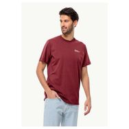 Jack Wolfskin Essential M Bordo Erkek T-shirt