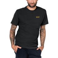 Jack Wolfskin Essential Siyah T-Shirt