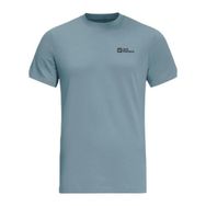Jack Wolfskin Essential T M Bisiklet Yaka Normal Kalıp Beyaz Erkek T-shirt