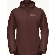 Jack Wolfskin MOONRISE 3IN1 JKT W Mor Kadın Mont
