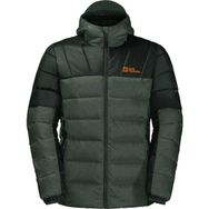 Jack Wolfskin Nebeldorn Down Hoody Yeşil Erkek Outdoor Mont