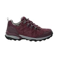 Jack Wolfskin Refugio Texapore Low W Bordo Kadın Ayakkabı
