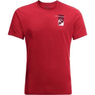 Jack Wolfskin Vonnan Graphic Kırmızı Erkek T-shirt