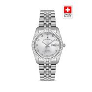 Jacques Du Manoir JWL04112 Inspiration Sellita SW100 25 Jewels Otomatik Mekanizmalı Swiss Made Kadın Kol Saati